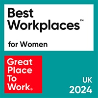 Great Place to Work UK Best Workplaces for Women 2024 Logo