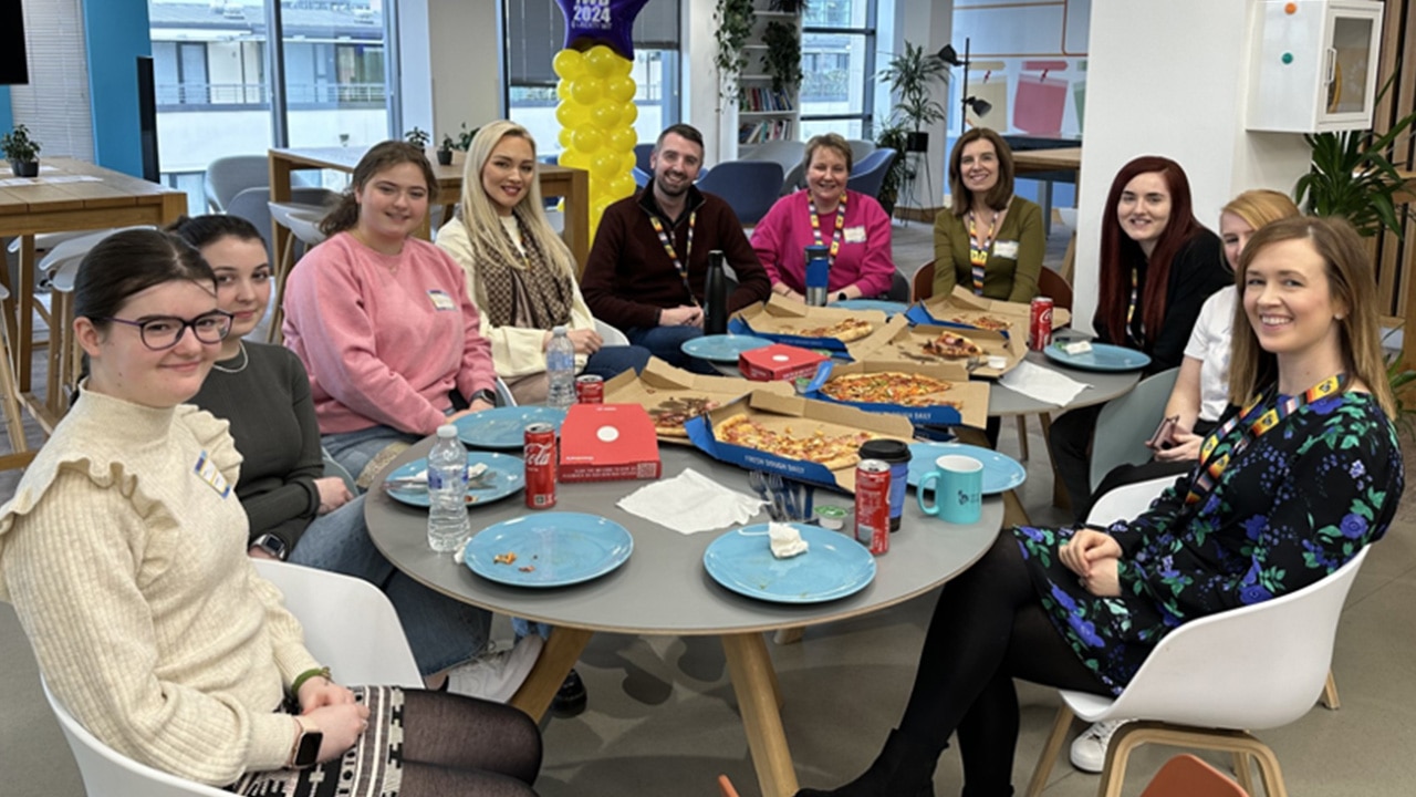 Women in Tech group meeting